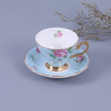 Coffee Cup & Saucer Tea Set