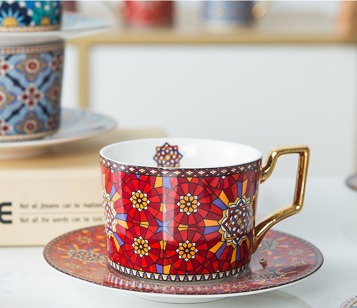 Coffee cup tea  saucer set