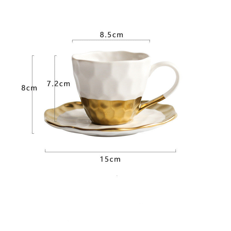 Simple Ceramic Coffee Cup Set