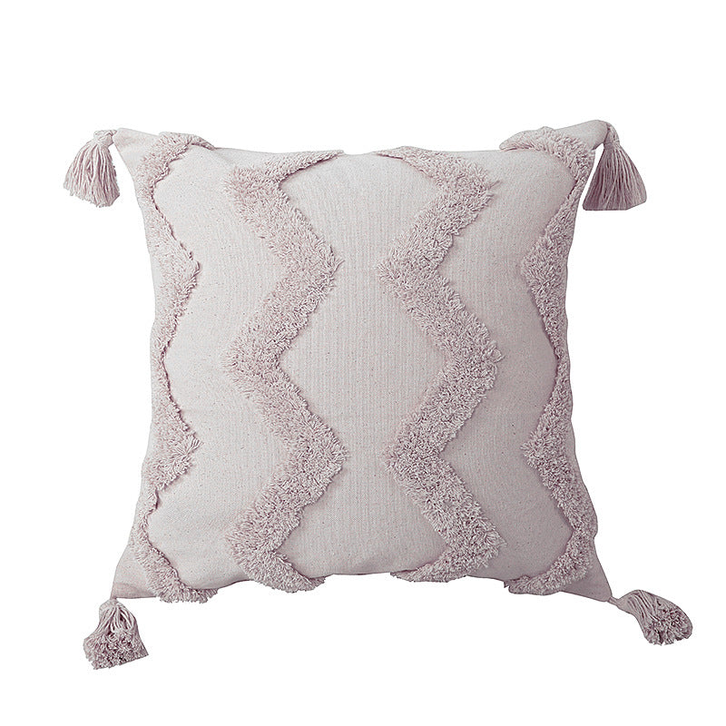 Moroccan Tufted Cushion Cover