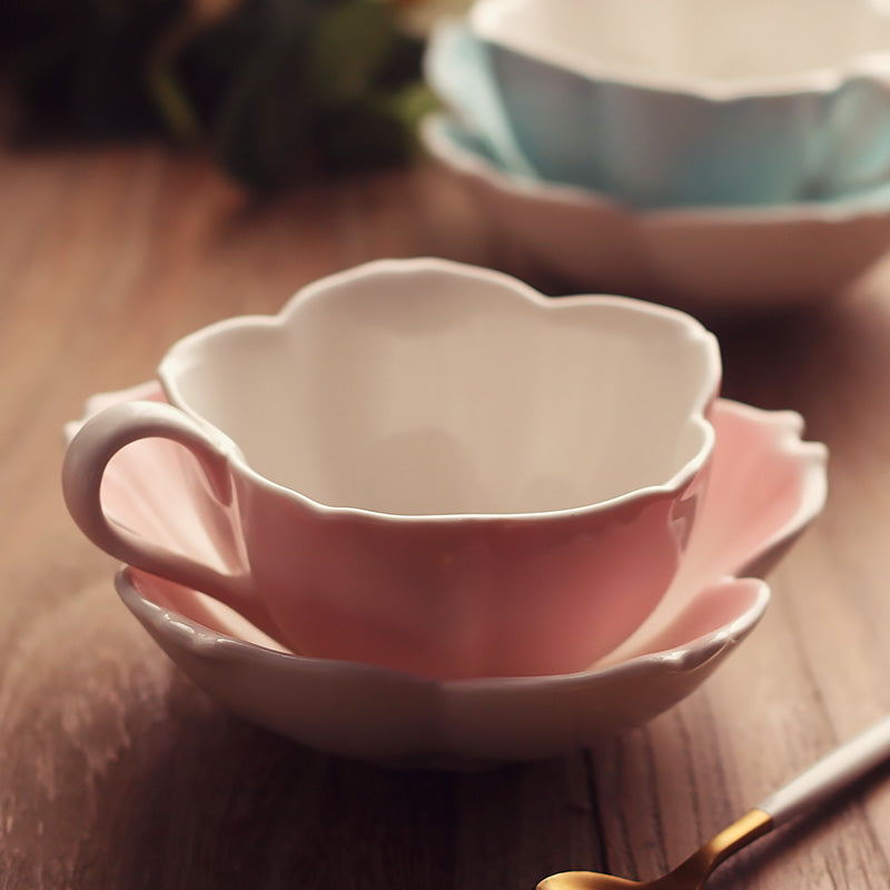 English flower tea cup