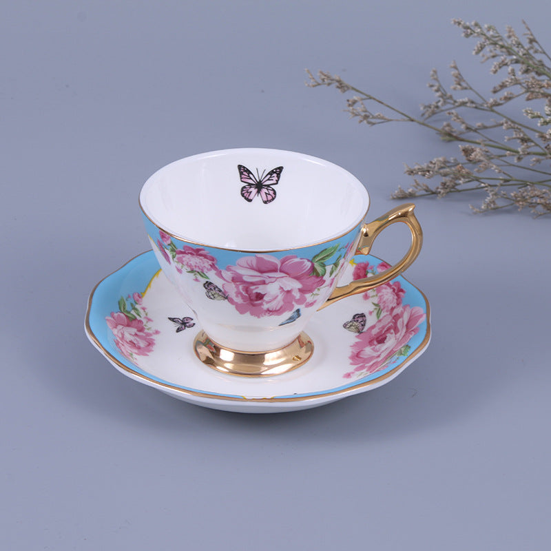 Coffee Cup & Saucer Tea Set