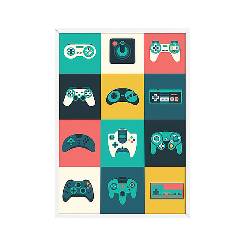 Game Controller Canvas Painting