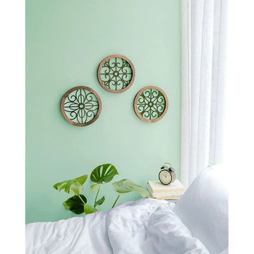 Wall Hanging Round Geometric Art