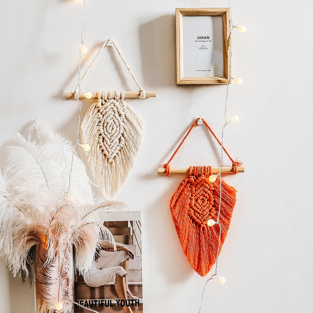 Mini Macrame Wall Hanging Boho