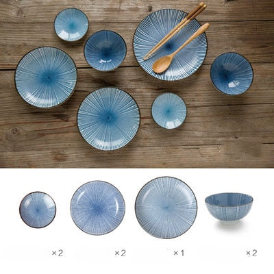 Japan style Ceramic Dinner Set