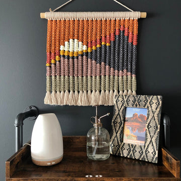 Hand Woven Bohemian Tapestry Boho